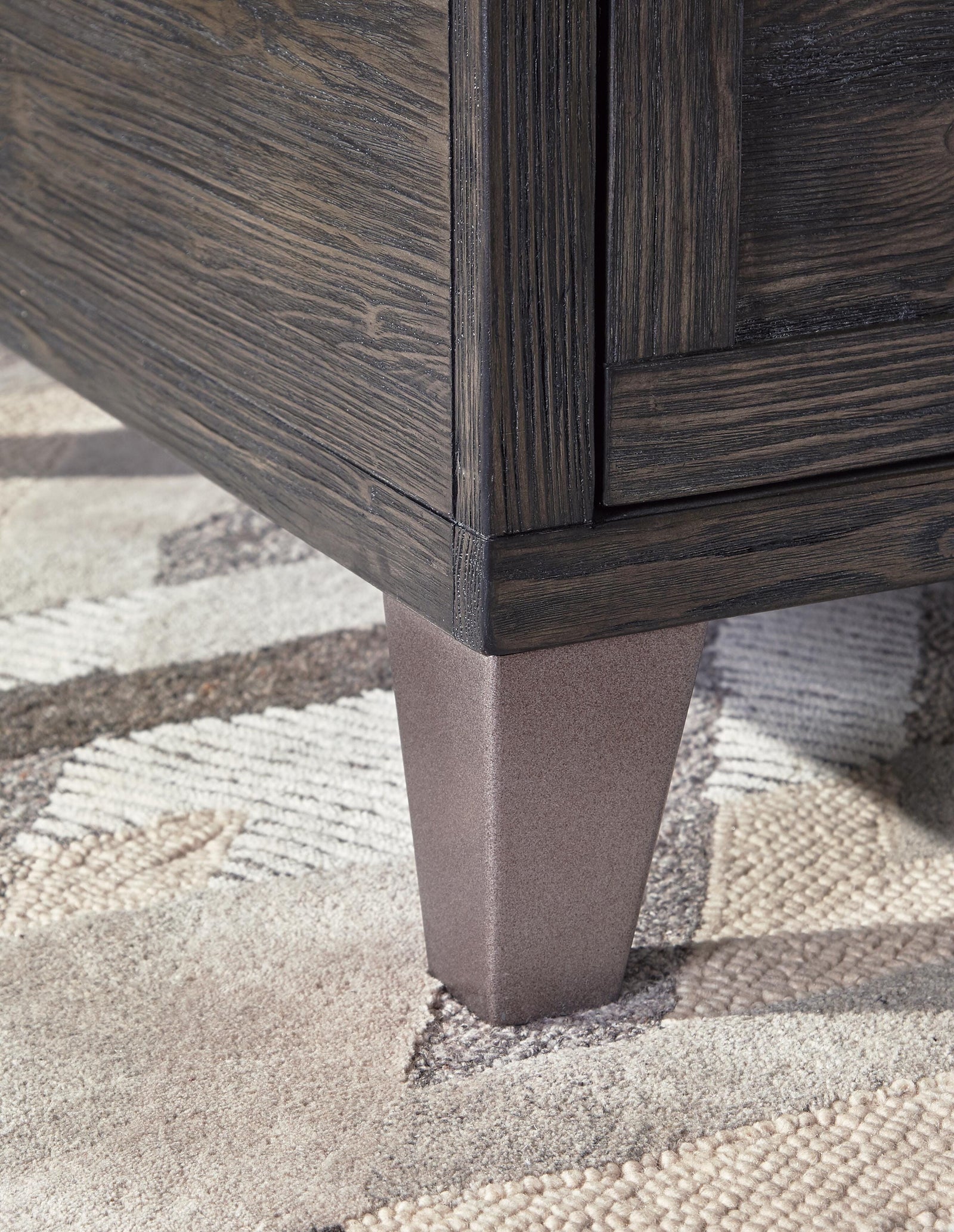 Todoe Coffee Table and 2 End Tables - Dark Gray  (T901-SI) - Image 8