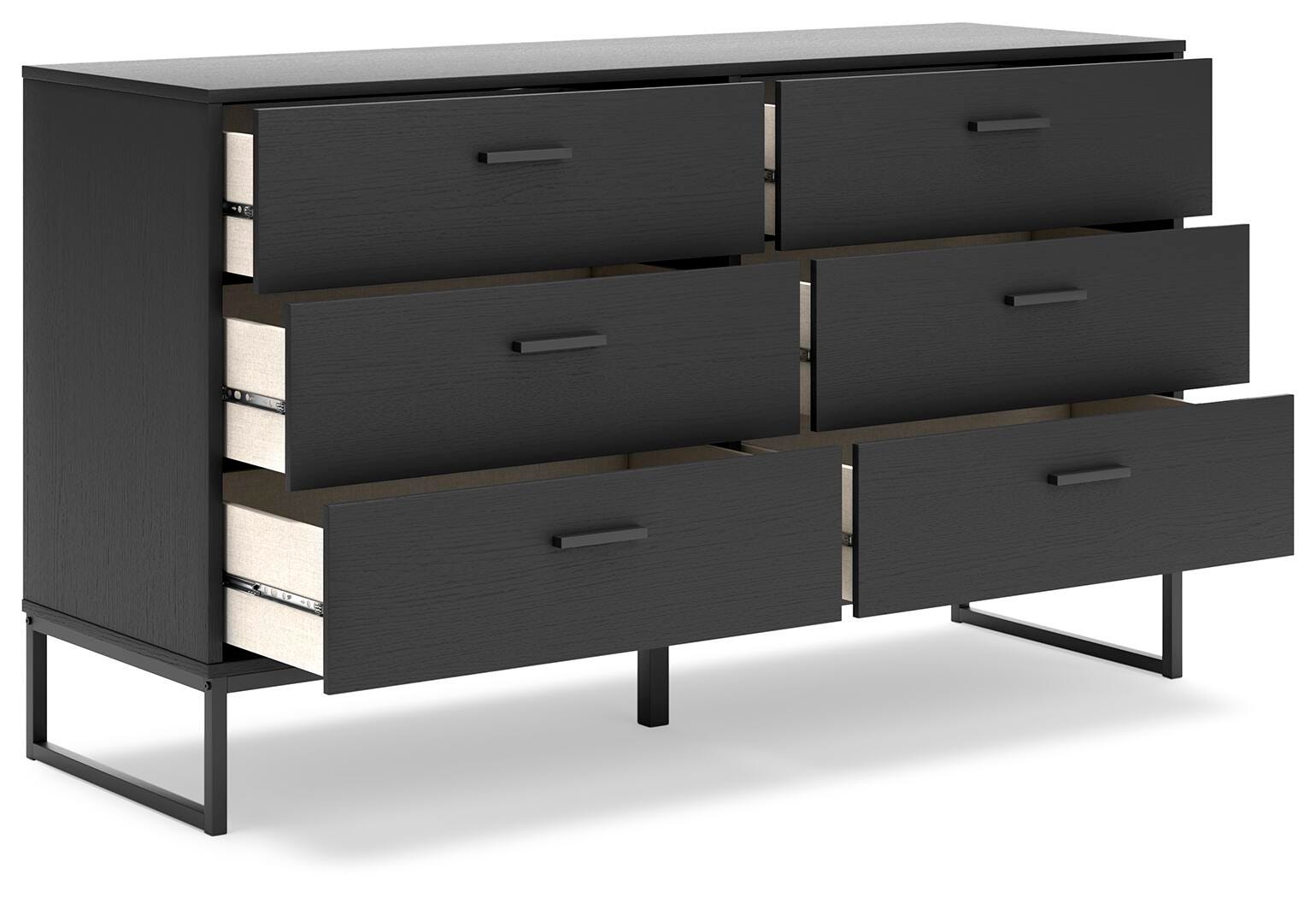 Socalle Panel Platform Bed and Dresser (EB1865-SI) - Image 10