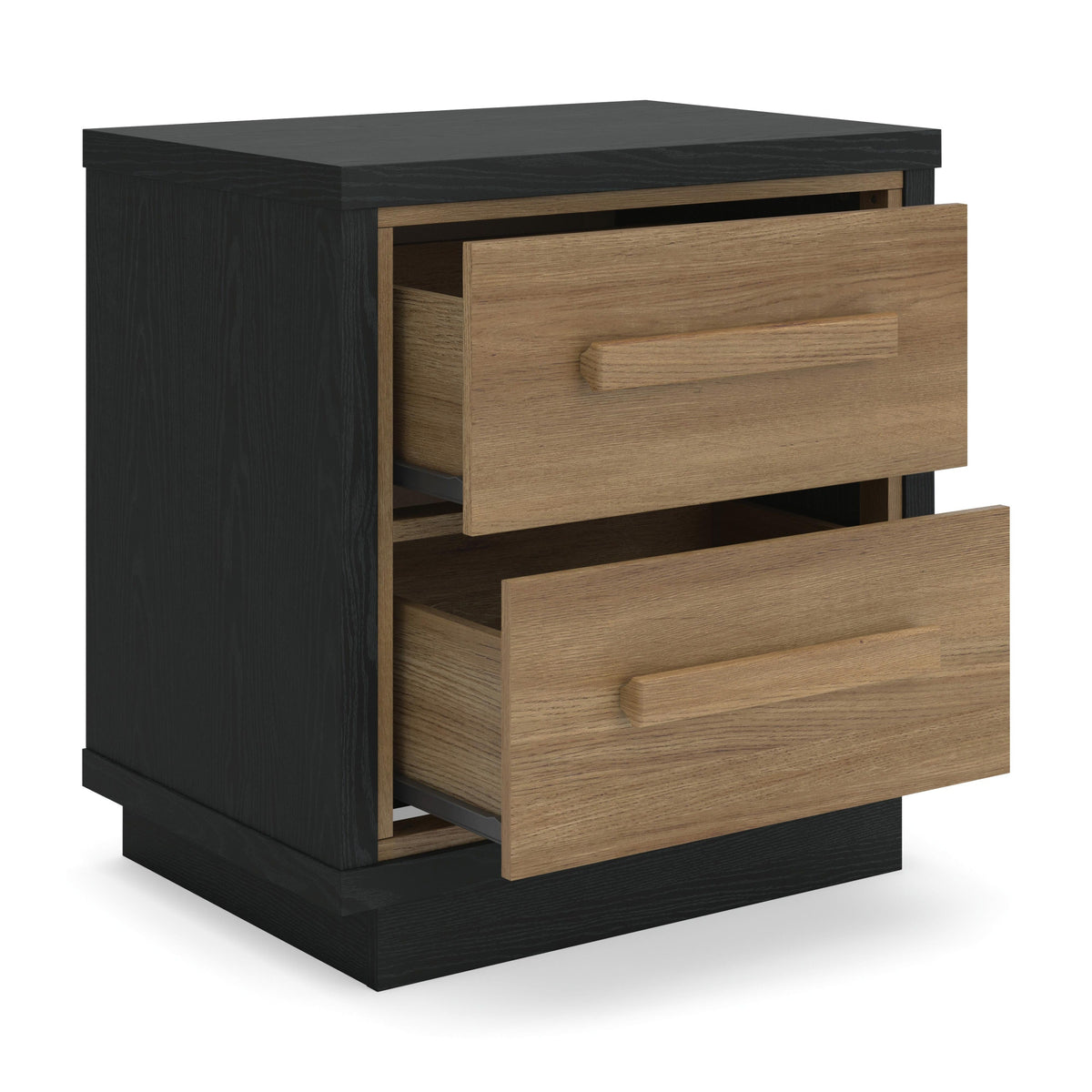 Kozmour Nightstand - Black/Brown  (EB1460-SI) - Image 4