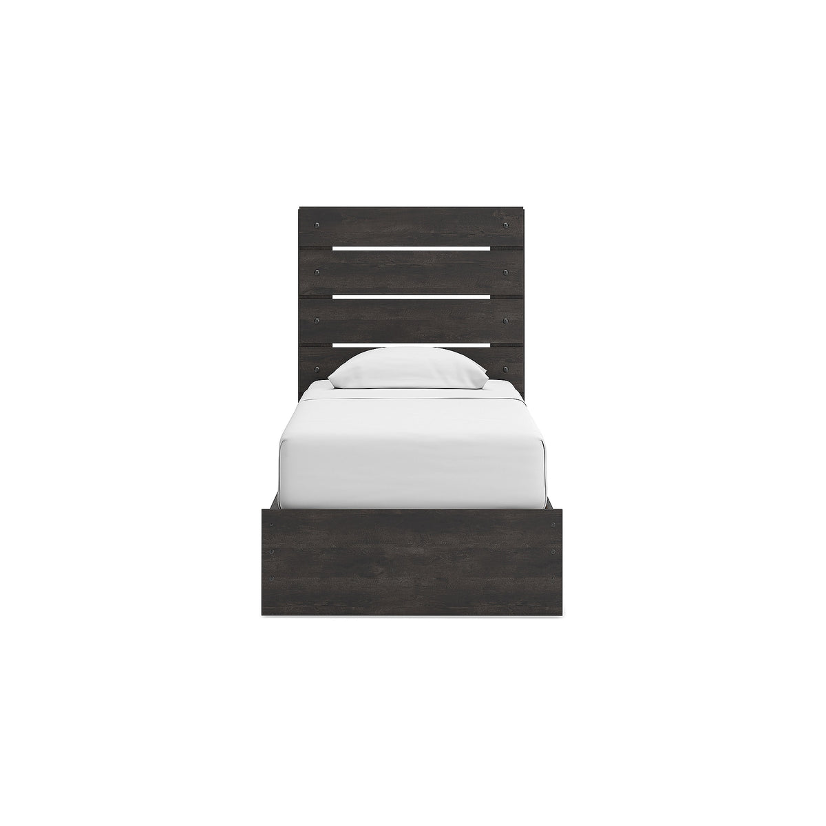 Hollivern Twin Panel Bed with Storage (PCB2108-SI) - Image 5