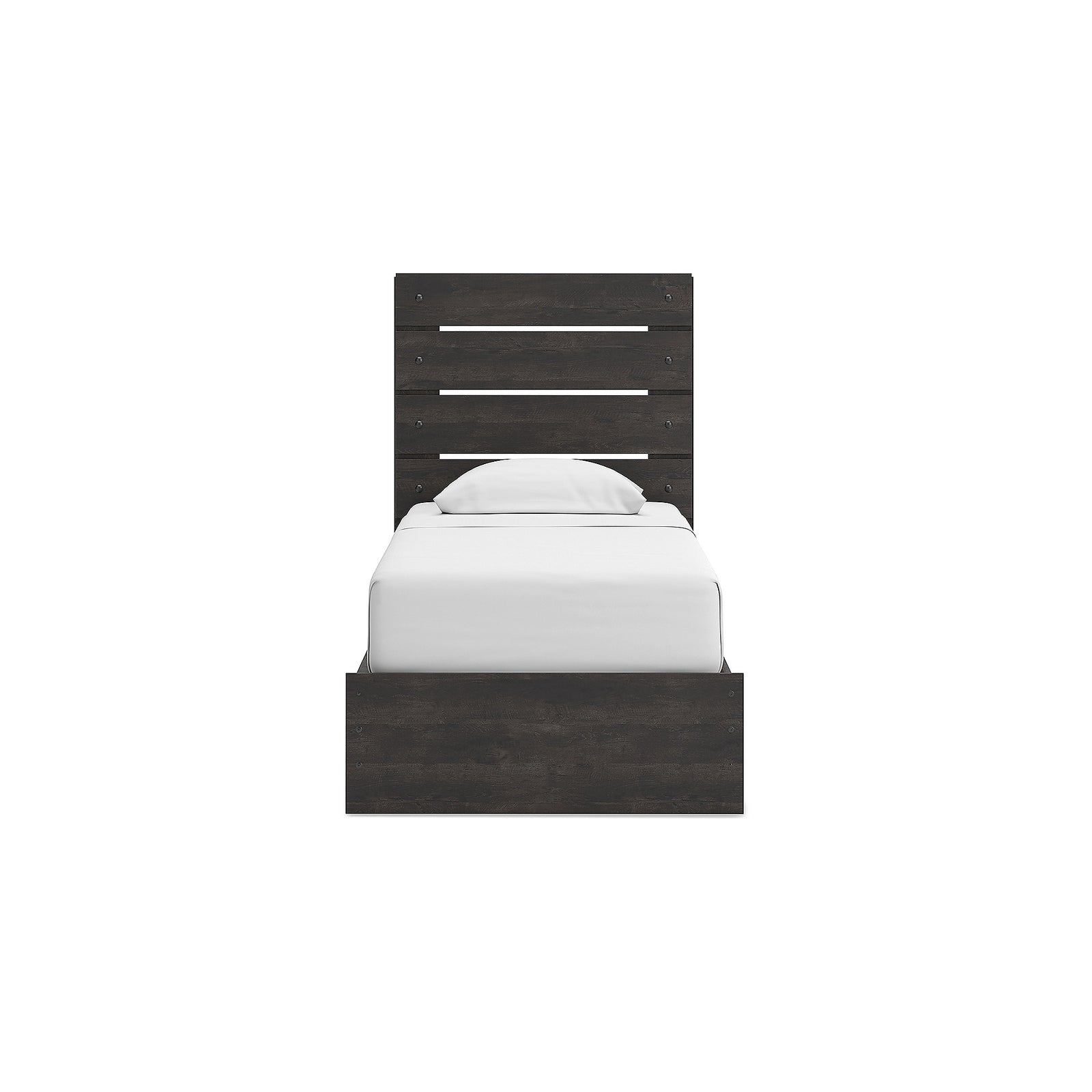 Hollivern Twin Panel Bed with Storage (PCB2108-SI) - Image 5
