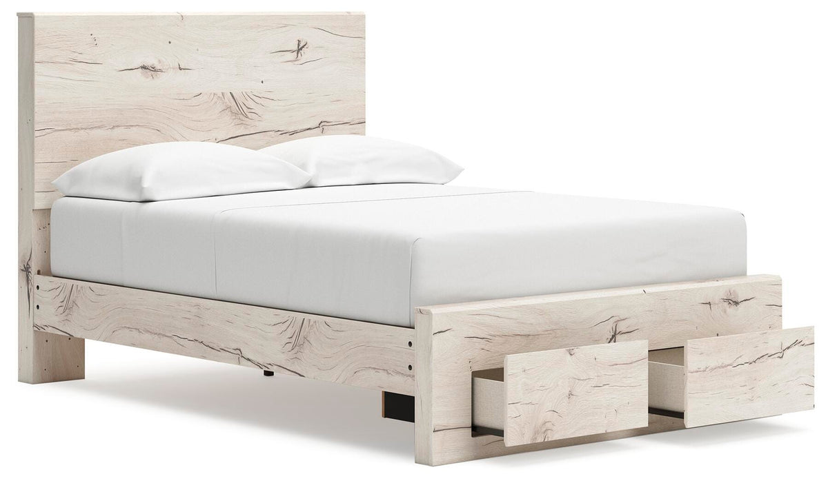Lawroy Panel Storage Bed, Dresser, Mirror and Nightstand - Light Natural  (B2310-SI) - Image 11