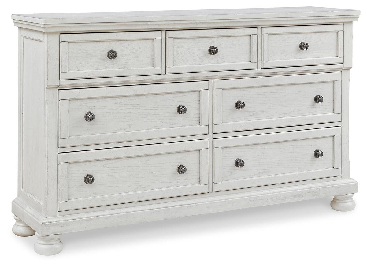 Robbinsdale Dresser - Antique White  (B742-SI) - Image 3