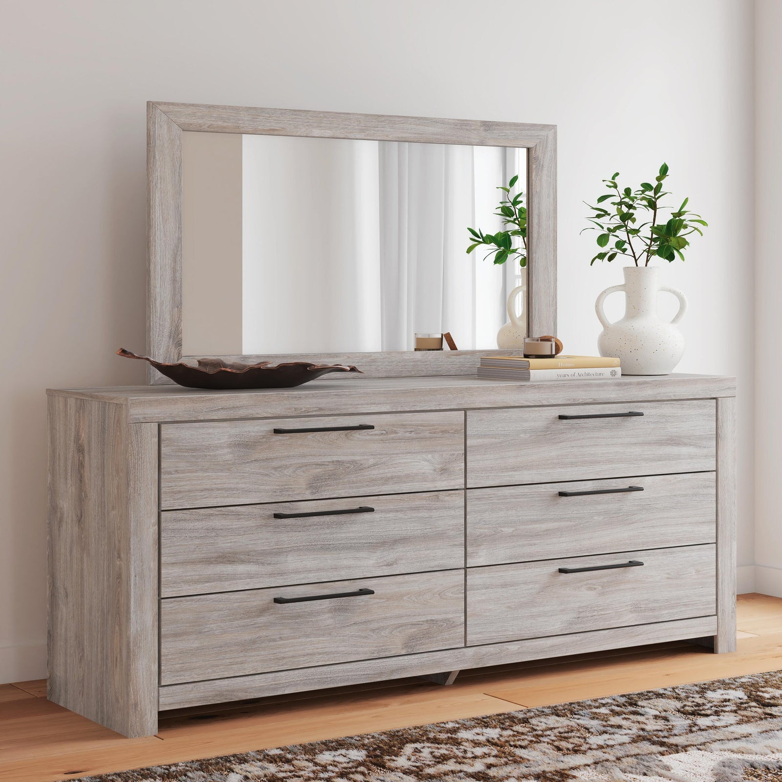 Broachmyn Dresser and Mirror (PCB1120-SI) - Image 9