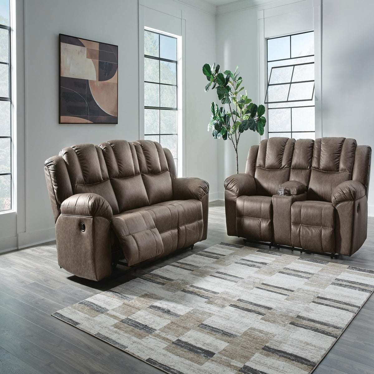 Lowilla Reclining Sofa and Loveseat (PC64506-SI) - Image 10