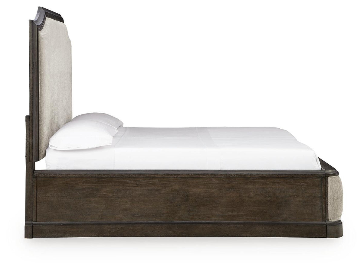 Wickenger Queen Upholstered Panel Bed (PCB889-SI) - Image 4