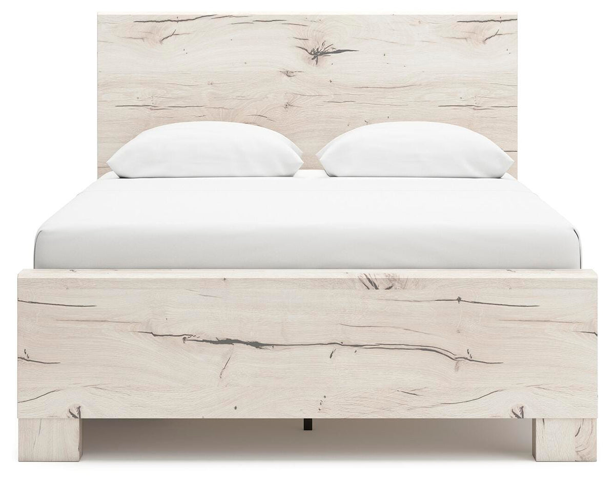 Lawroy Panel Bed with Storage - Light Natural  (B2310-SI) - Image 4