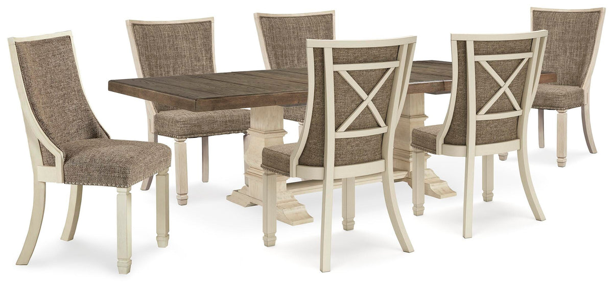 Bolanburg Dining Table and 6 Chairs (D647-SI)