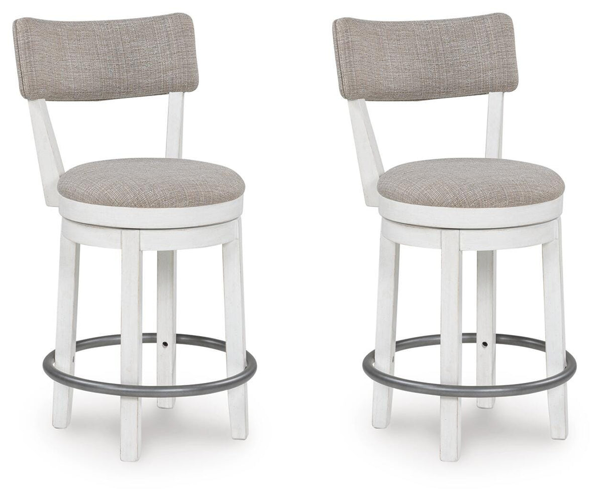 Robbinsdale Counter Height Barstool (Set of 2) (D642-SI)