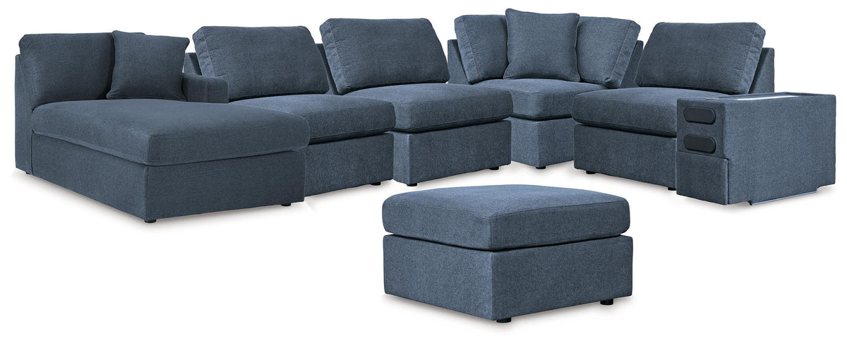 Modmax 6-Piece Sectional with Chaise and Ottoman (92121-SI)