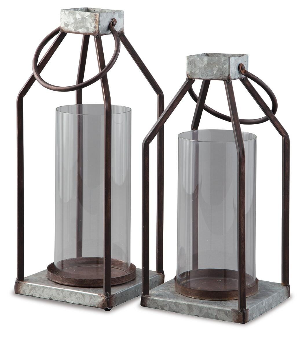 Diedrick Lantern (Set of 2) (A2000346-SI)