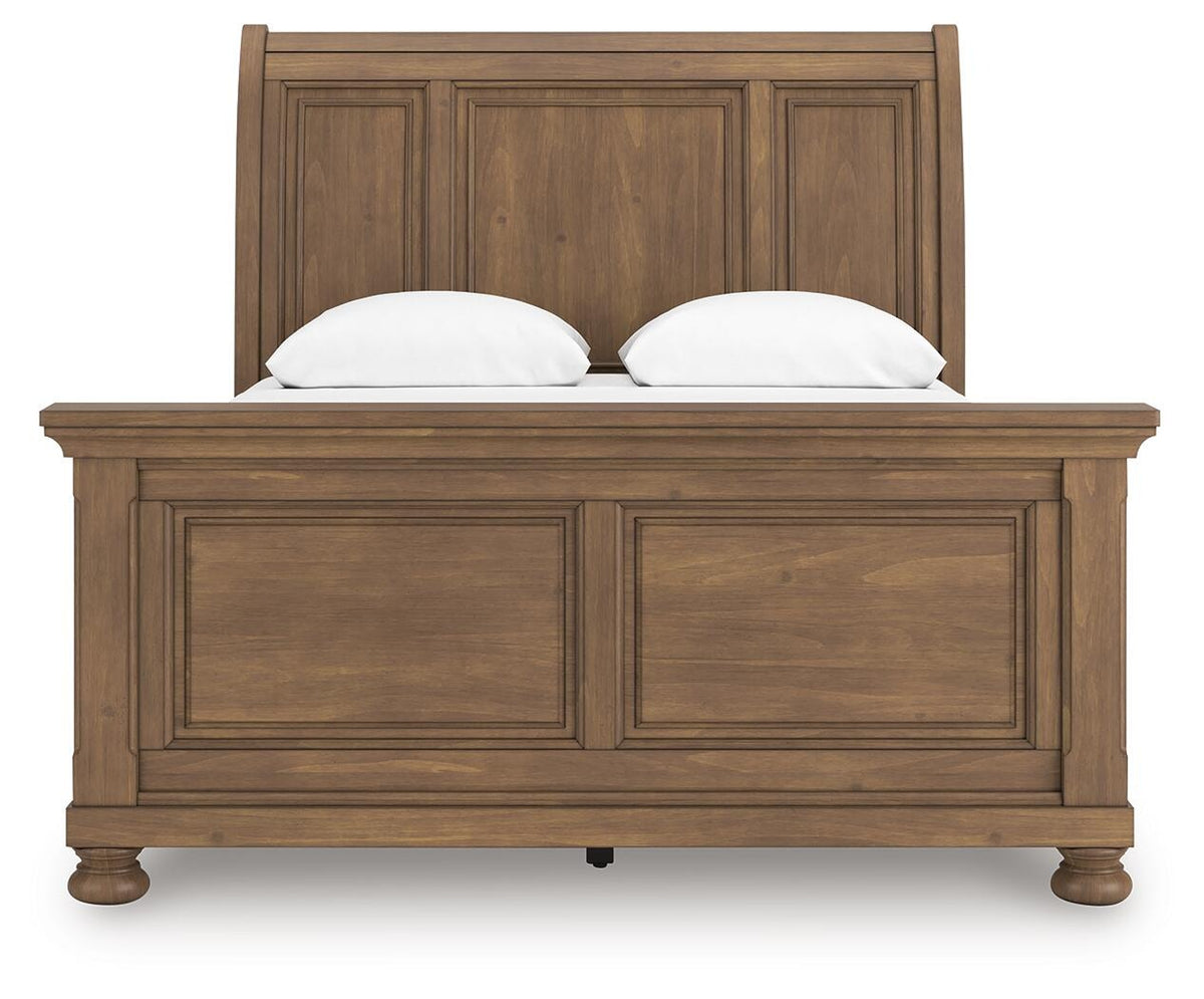 Feddinger Queen Sleigh Bed (PCB779-SI) - Image 5