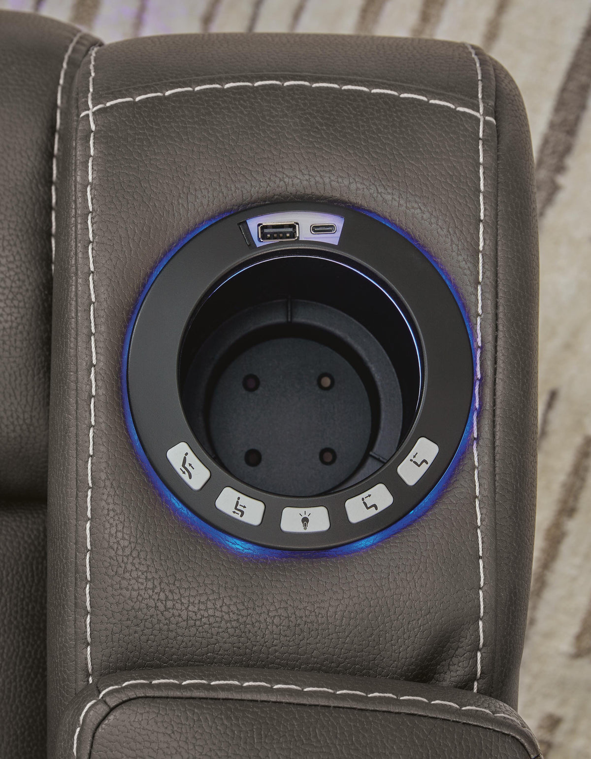 Feazada Power Recliner (66205-SI) - Image 12