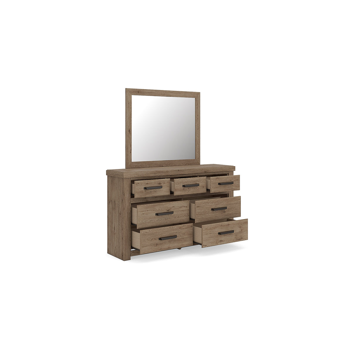 Oliandon Dresser and Mirror (PCB2844-SI) - Image 3