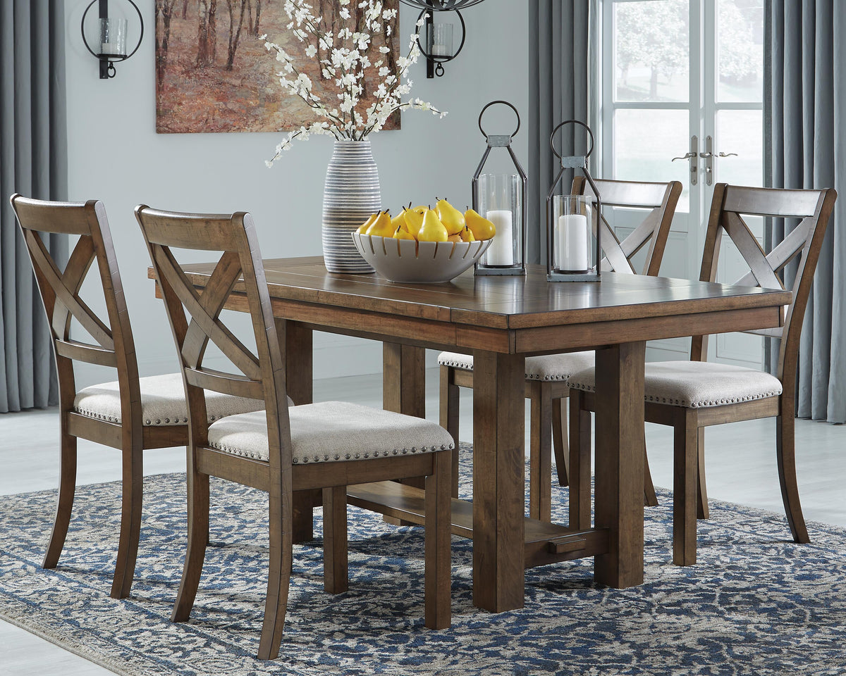 Moriville Dining Table and 8 Chairs (D631-SI) - Image 7