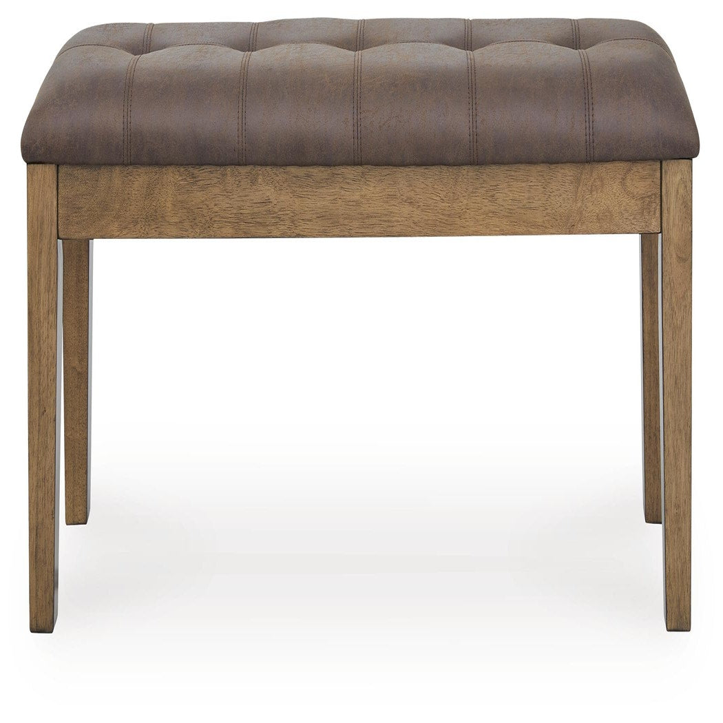 Urbinforte Extension Dining Table, 4 Chairs and Bench (PCD592-SI) - Image 2