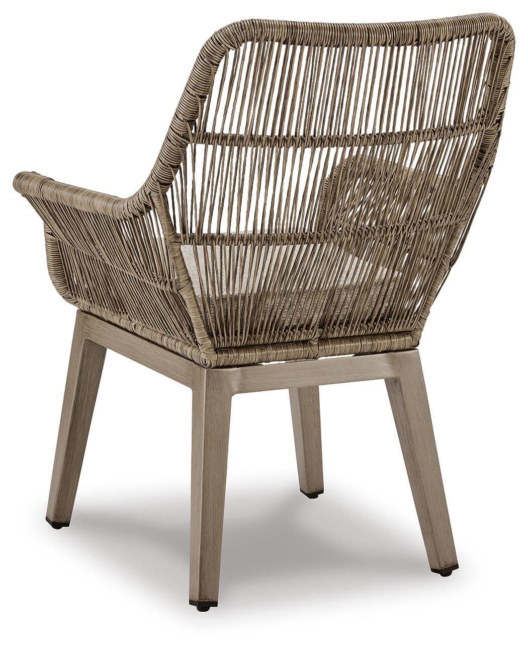 Beach Front Arm Chair with Cushion (Set of 2) (P399-SI) - Image 5
