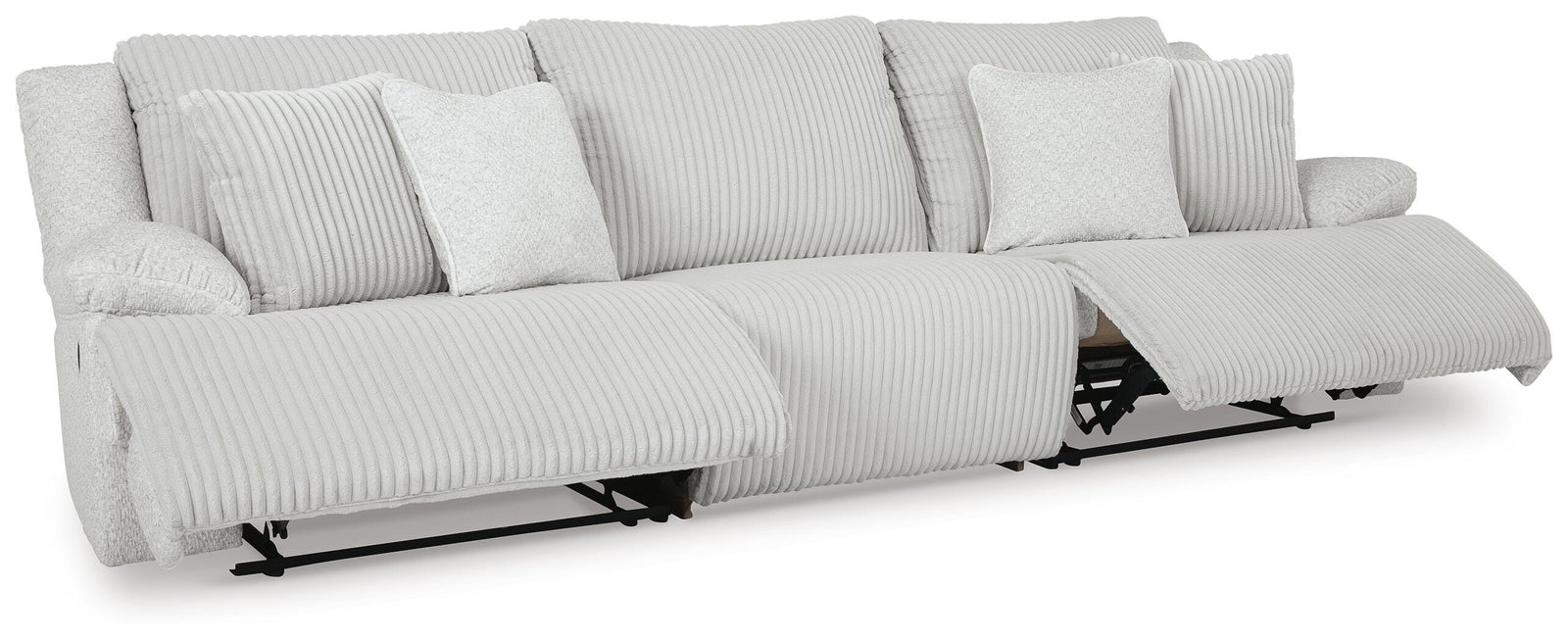 Top Tier 3-Piece Reclining Sectional Sofa (92706-SI) - Image 4