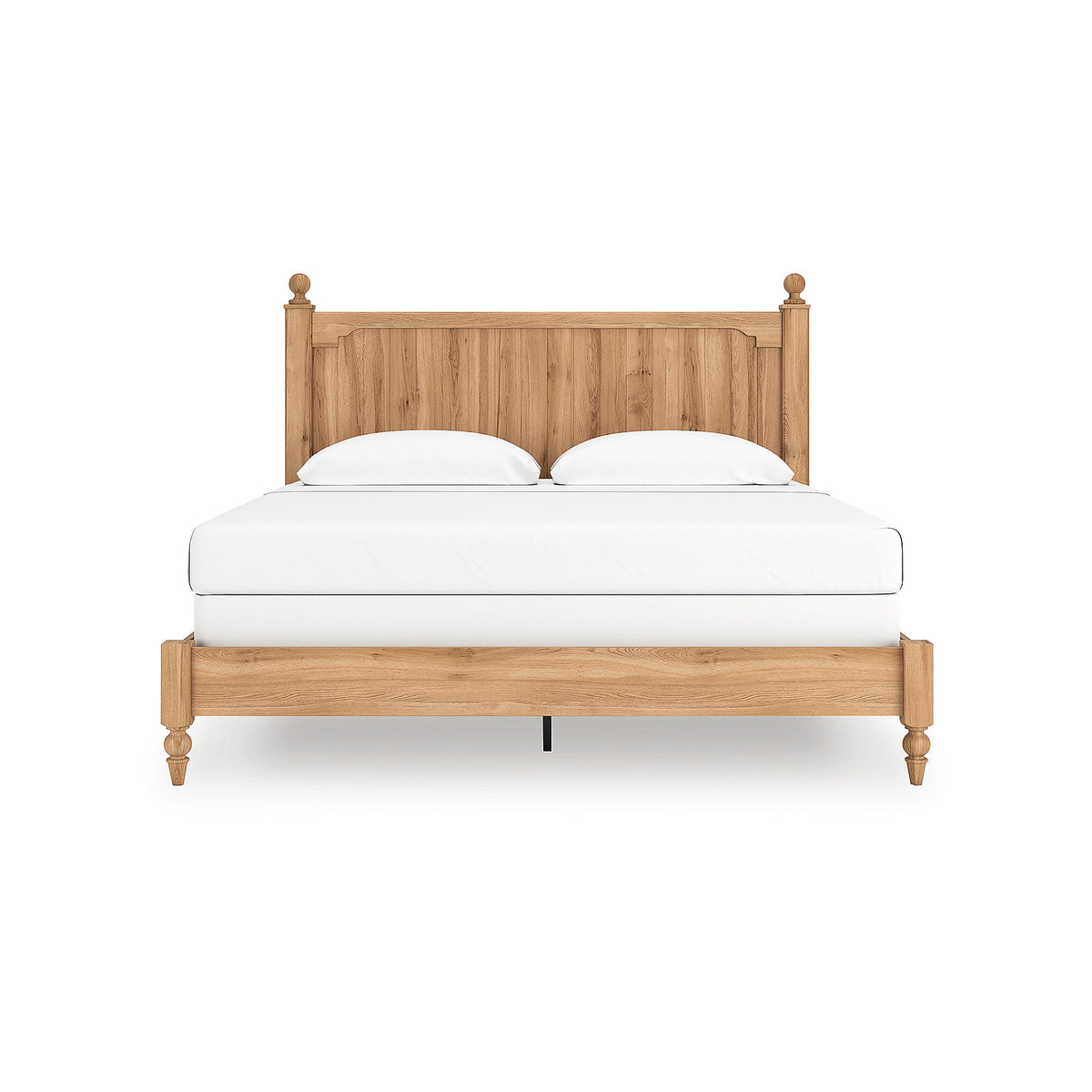 Aleaport King Panel Bed, Dresser, Mirror and Nightstand (PCB1075-SI) - Image 9