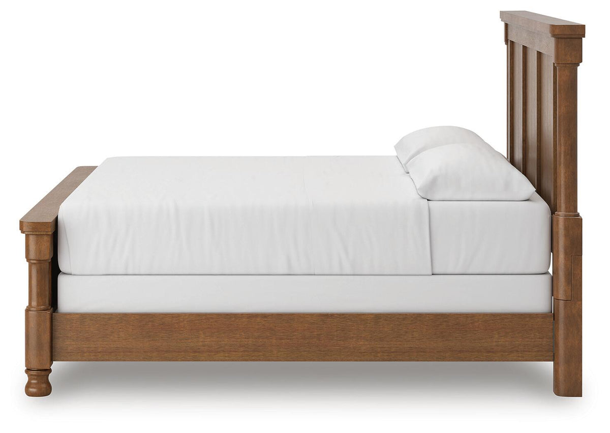 Rowlenstown California King Poster Bed (PCB824-SI) - Image 6