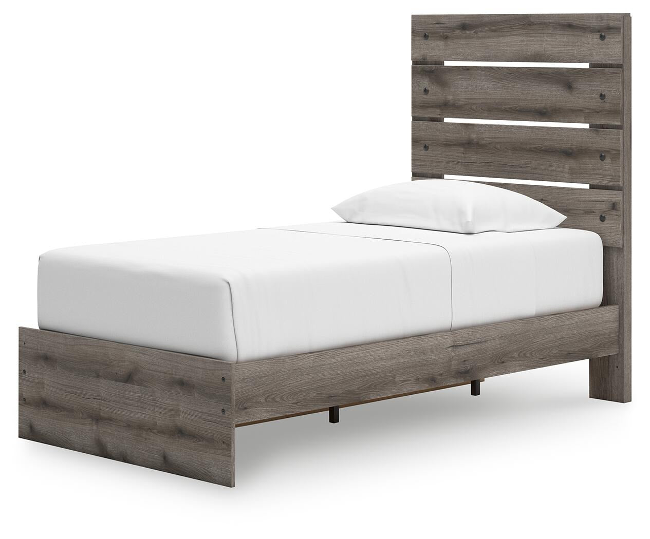 Graystorm Twin Panel Storage Bed (PCB2405-SI) - Image 2