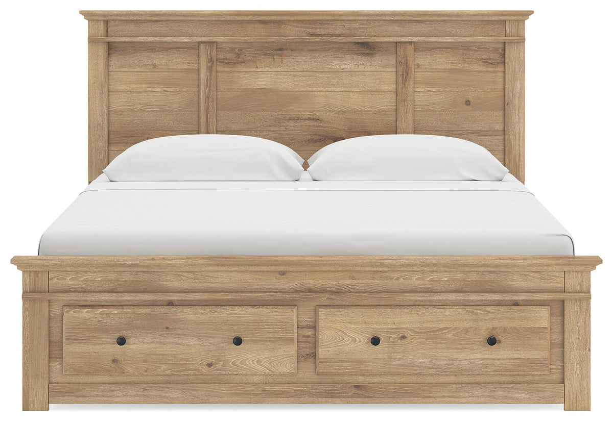 Makidern King Panel Storage Bed (PCB1170-SI) - Image 5