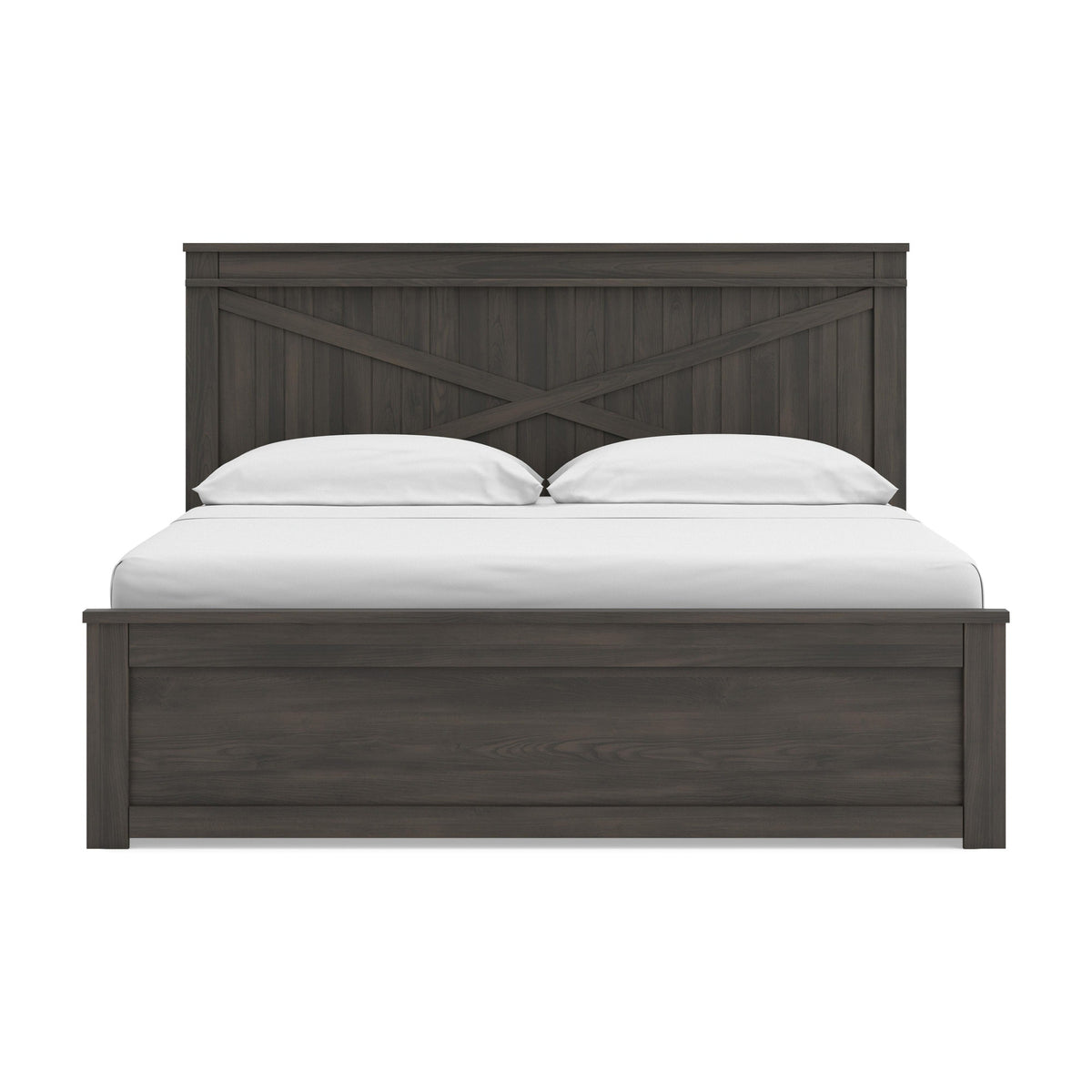 Vonitta Bay King Panel Bed with Storage (PCB2648-SI) - Image 6