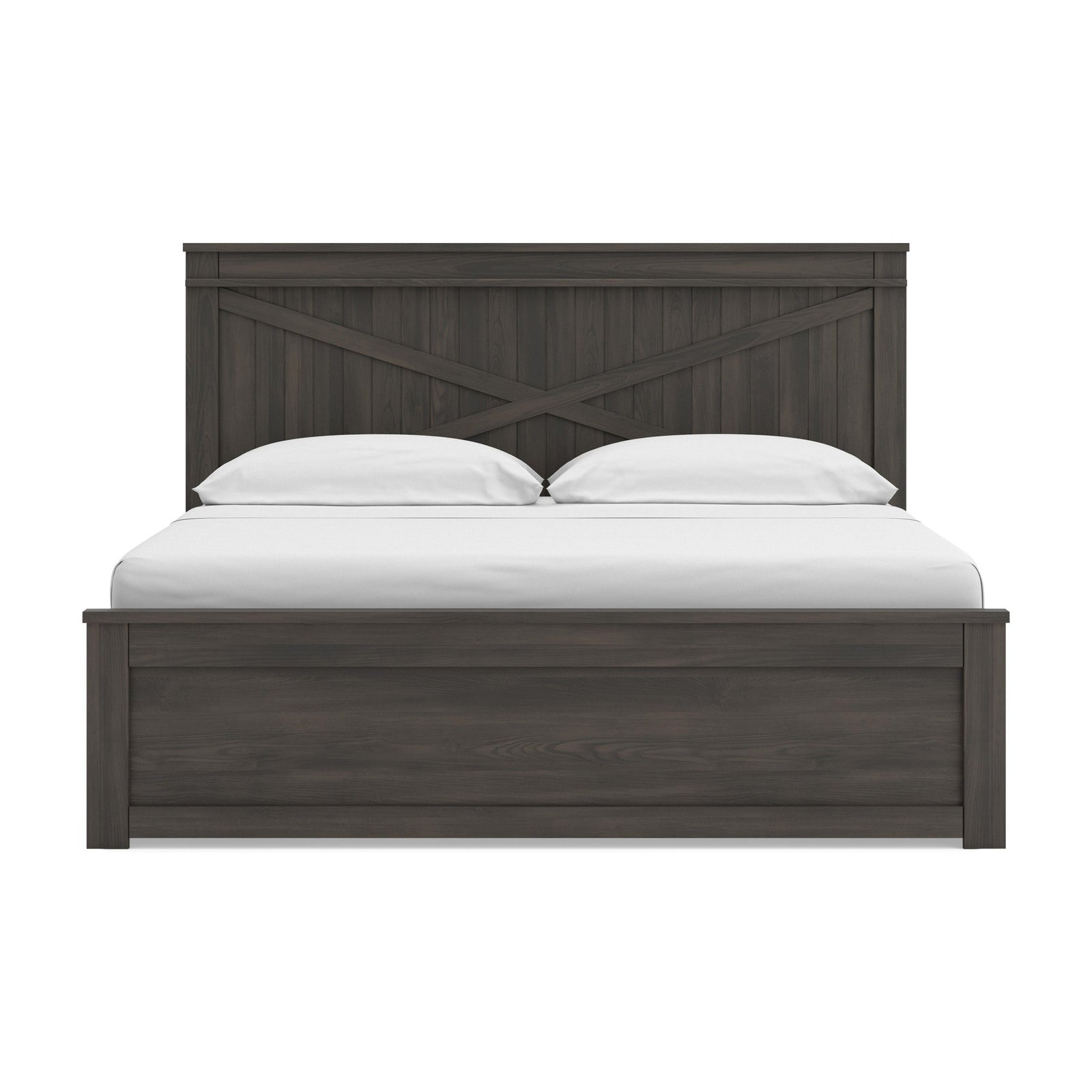 Vonitta Bay King Panel Bed with Storage (PCB2648-SI) - Image 6