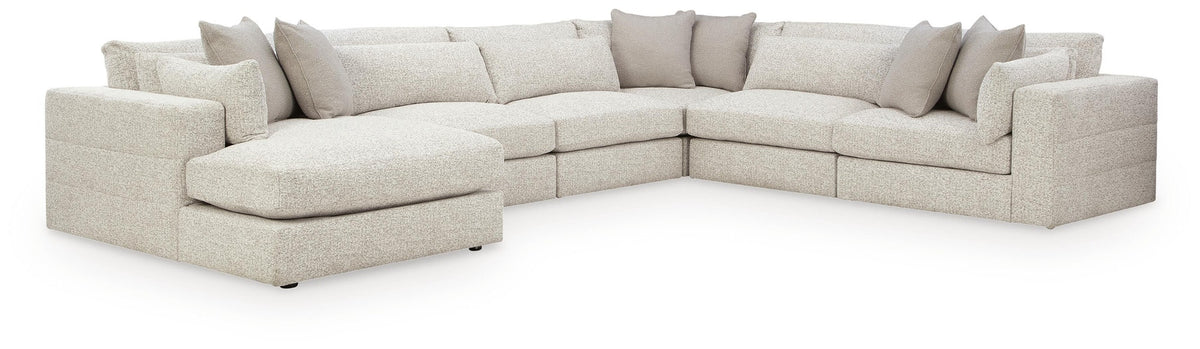 Ashbourne Estate 6-Piece Sectional with Chaise (PC66004-SI)