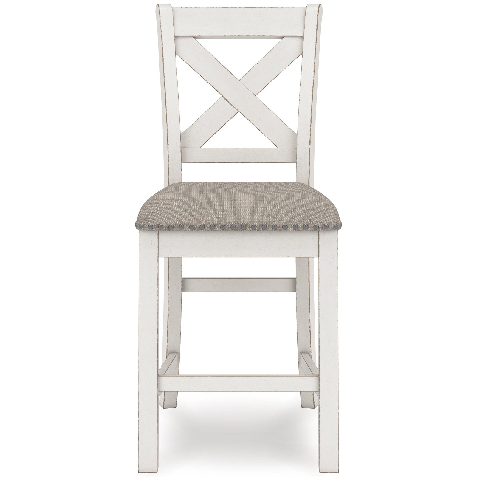 Robbinsdale Counter Height Table and 8 Barstools (D642-SI) - Image 11