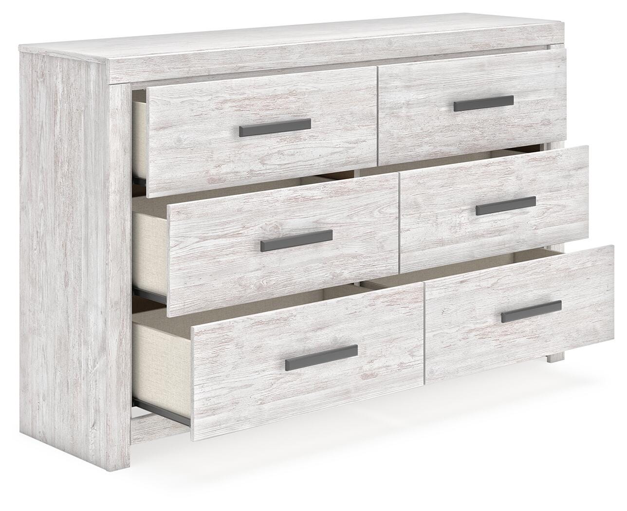 Cayboni Dresser - Whitewash  (B3788-SI) - Image 4