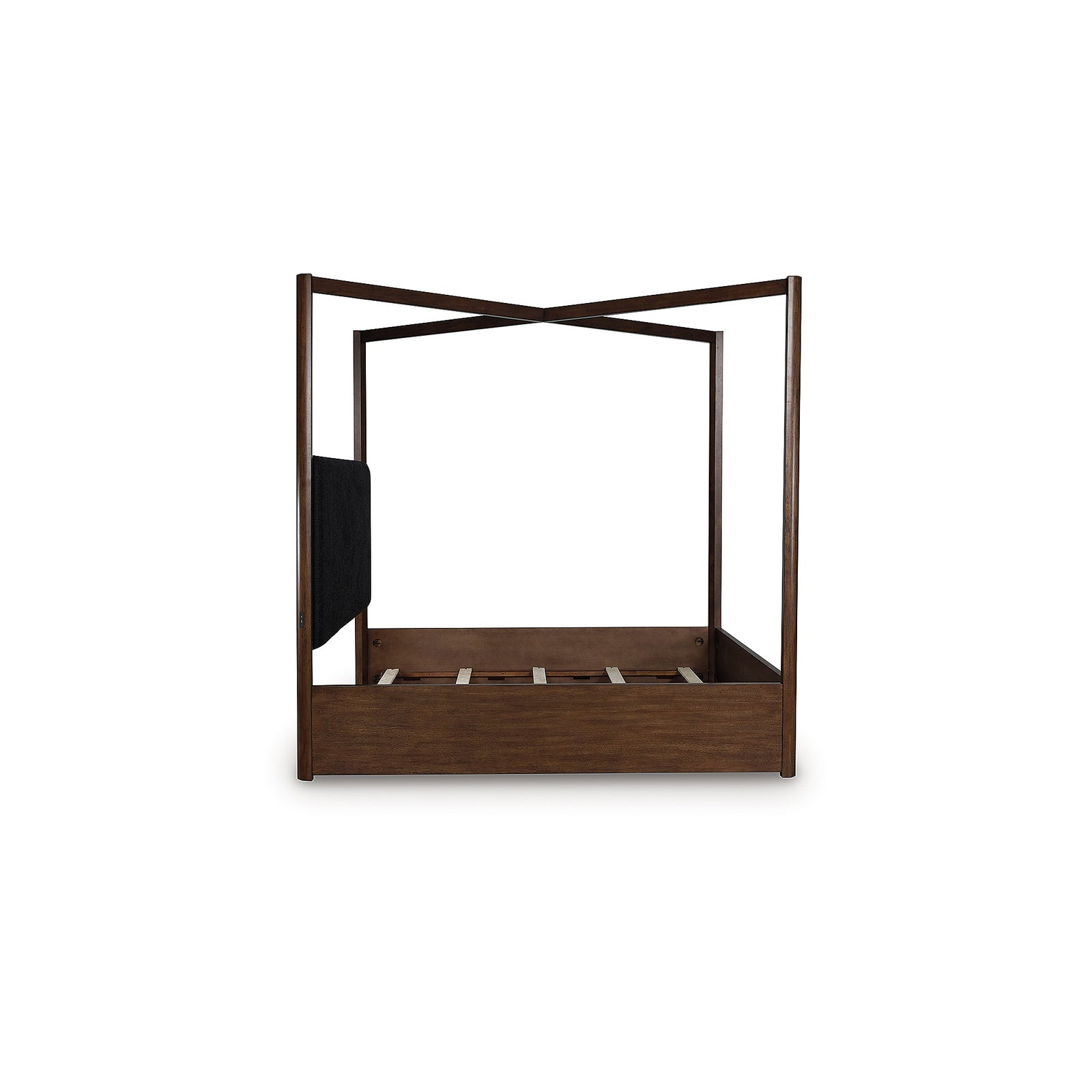 Dilenno Queen Canopy Bed (PCB857-SI) - Image 4