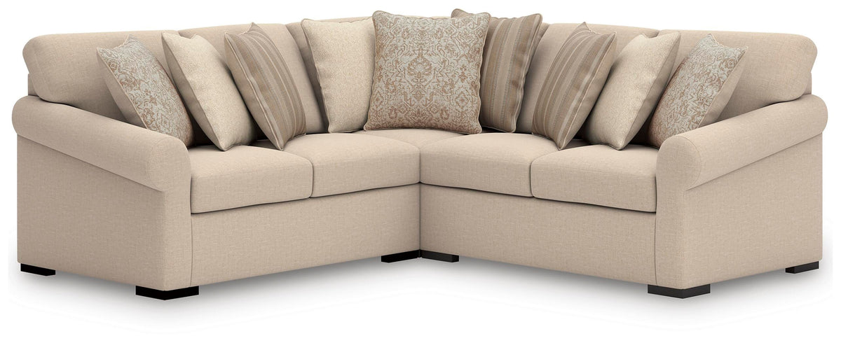 LadyMae 3-Piece Sectional (59404-SI)
