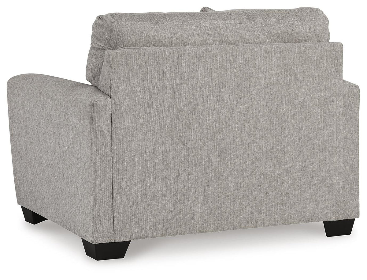 Avenal Park Sofa, Loveseat, Oversized Chair and Ottoman (50805-SI) - Image 8