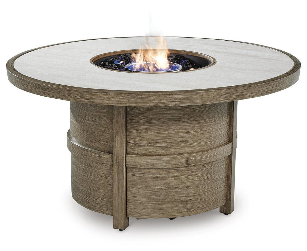 Rainier Ranch Fire Pit Table (P701-SI) - Image 13