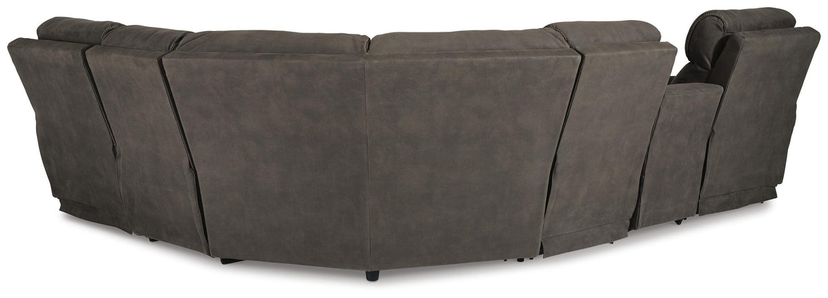 Hoopster Power Armless Recliner (23703-SI)