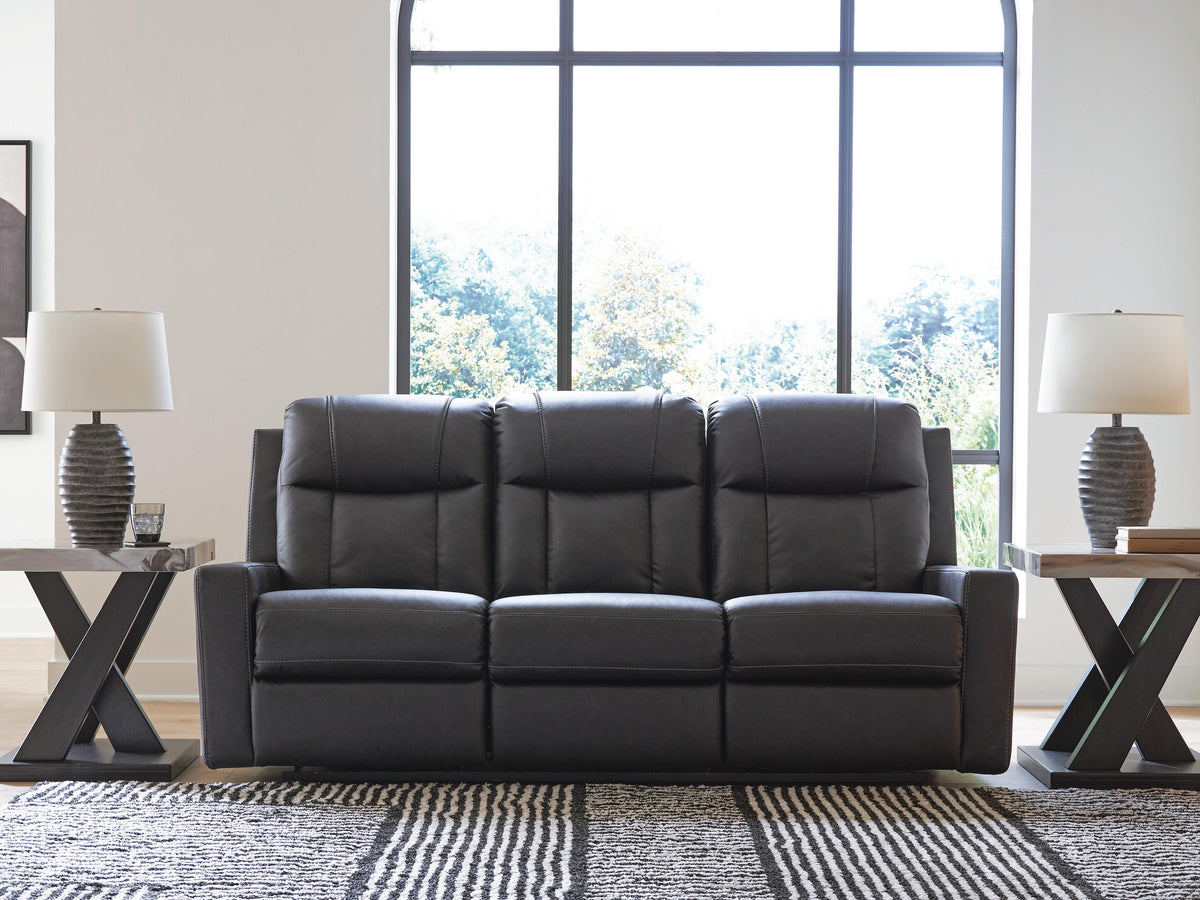 Mackmenville Reclining Sofa (74713-SI) - Image 8