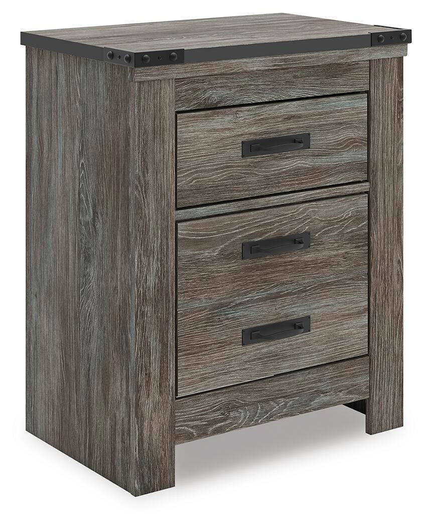 Frandern Nightstand - Gray  (B4480-SI) - Image 2