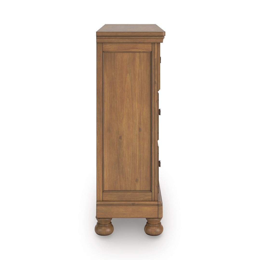 Feddinger California King Panel Storage Bed, Dresser and Nightstand (PCB779-SI) - Image 5