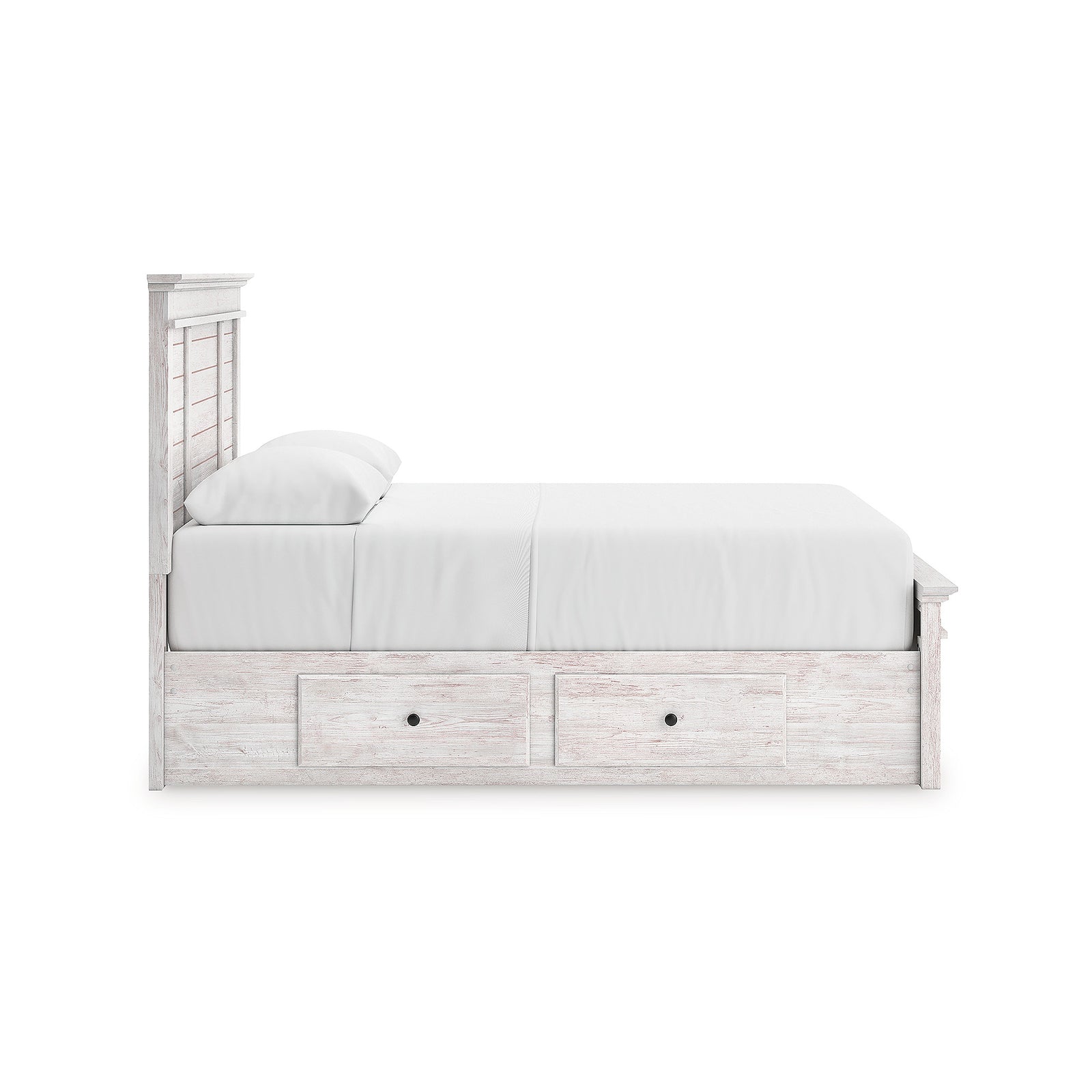 Makidern Queen Panel Bed with Storage, Dresser and Mirror (PCB1171-SI) - Image 12