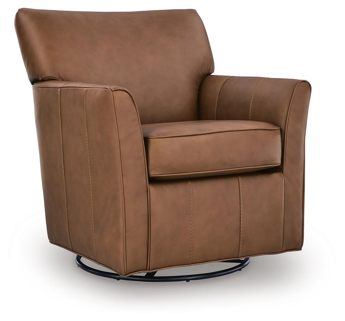 Braydunn Swivel Glider Accent Chair (A3000821-SI)