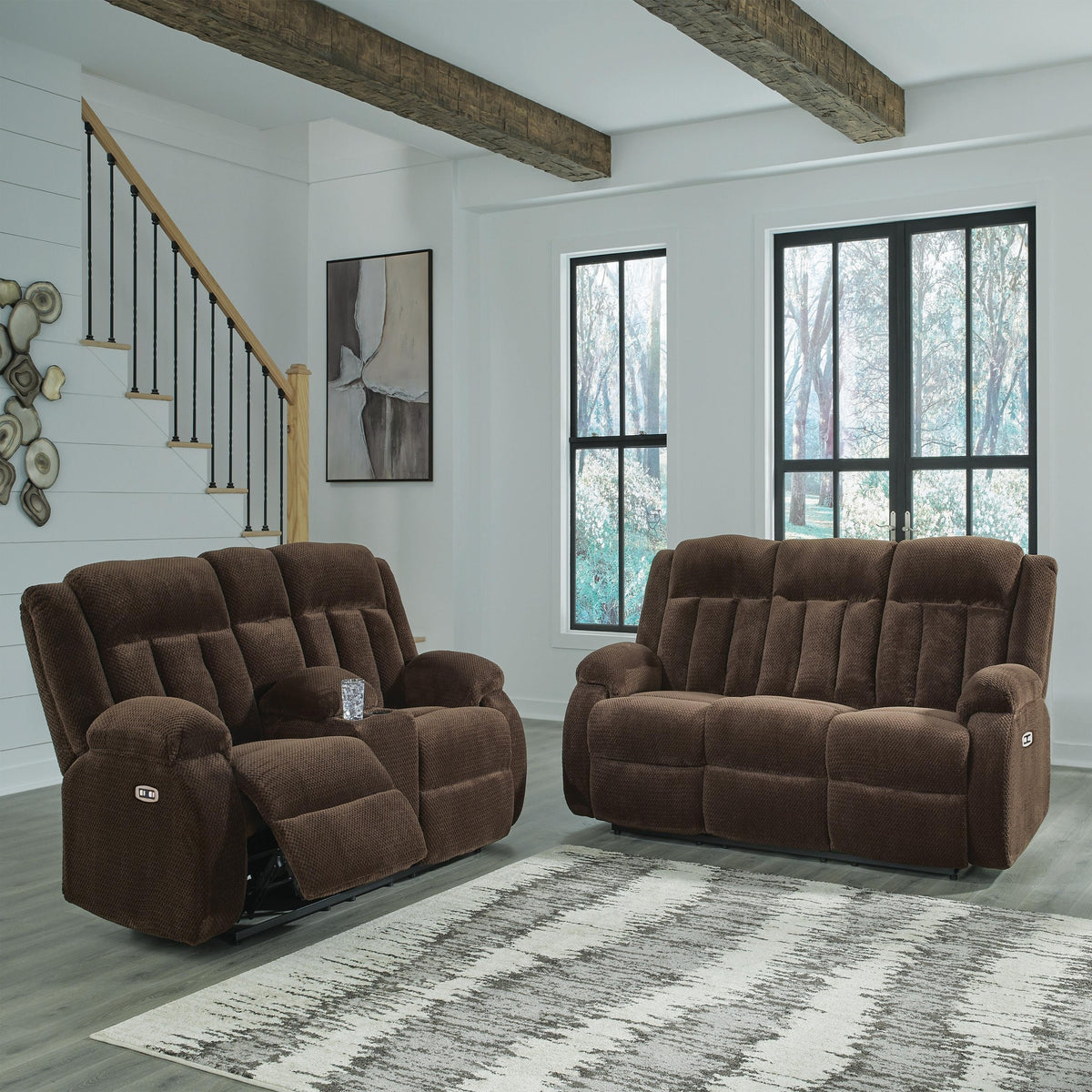 Observation Power Reclining Sofa and Loveseat (PC21406-SI) - Image 2