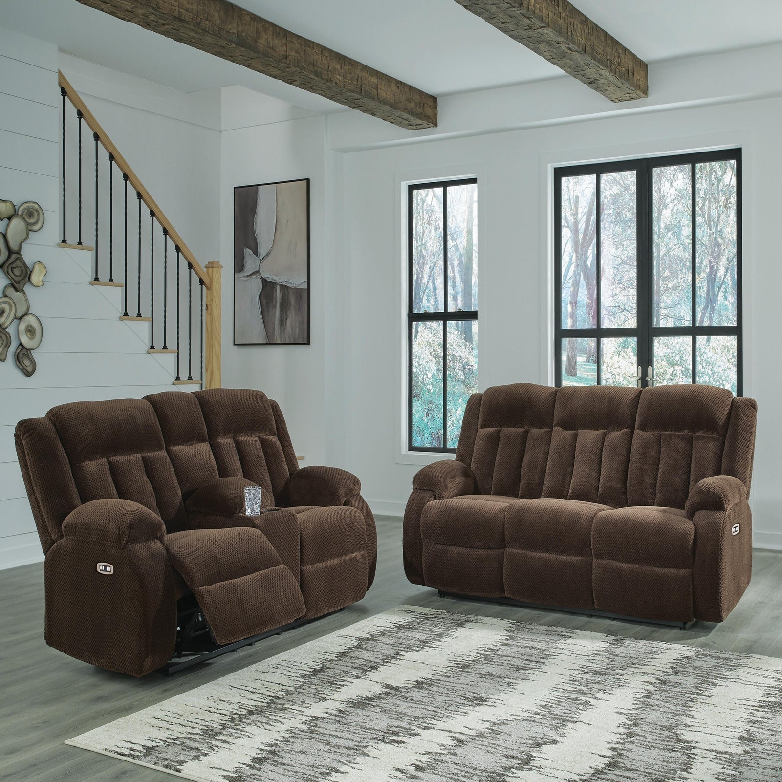 Observation Power Reclining Sofa and Loveseat (PC21406-SI) - Image 2