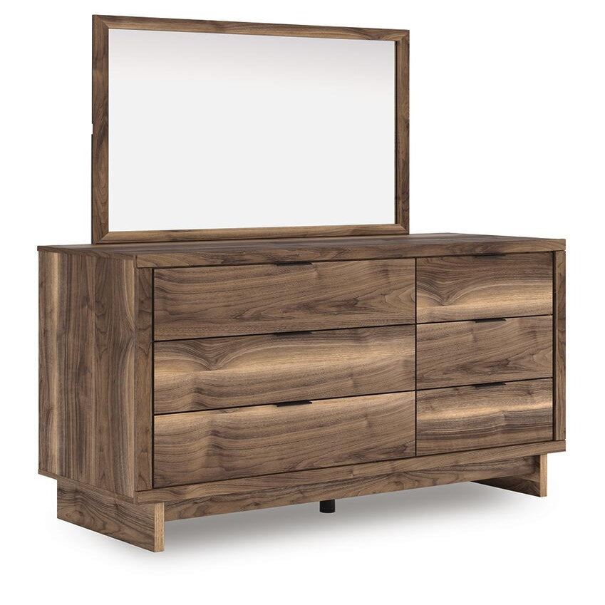 Chirason Full Panel Platform Bed, Dresser and Mirror (PCB3367-SI) - Image 3