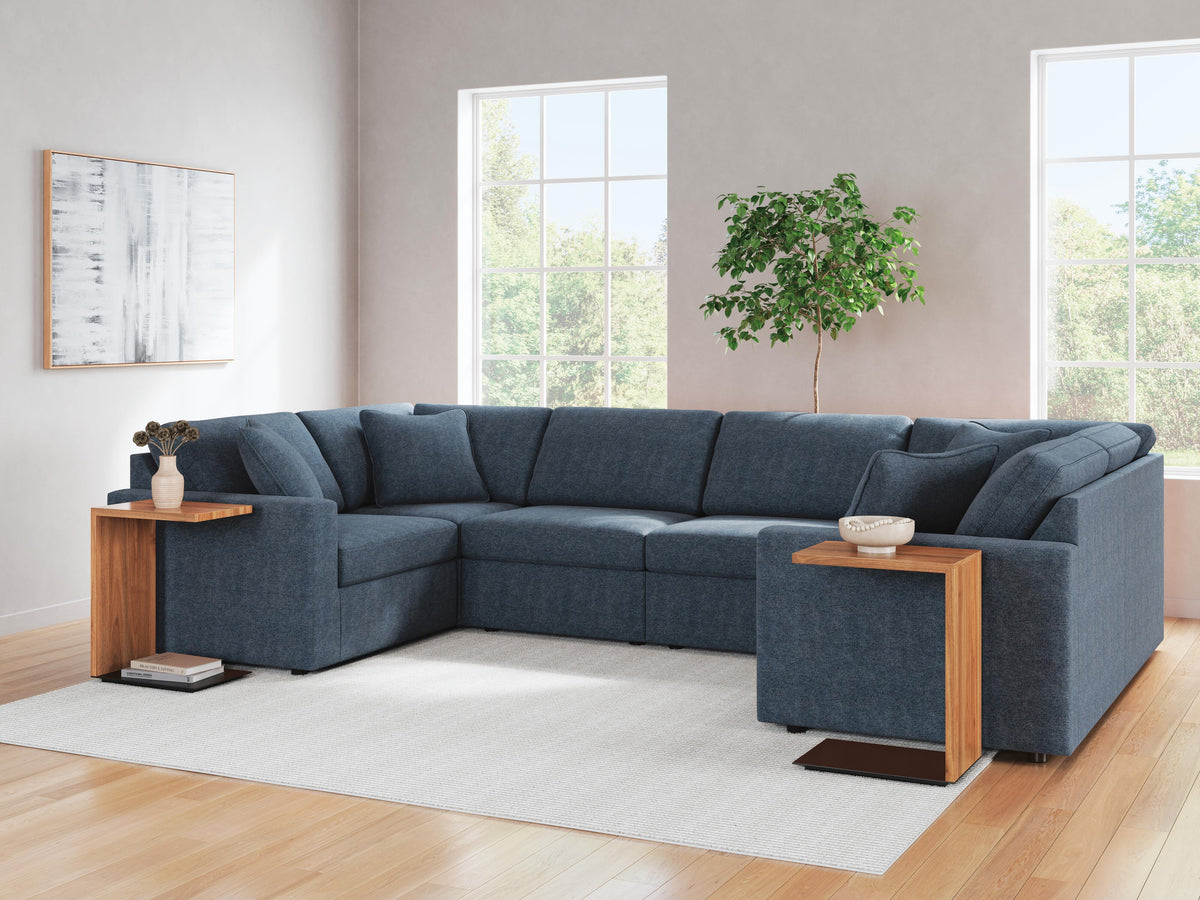 Modmax 6-Piece Sectional and Ottoman (92121-SI) - Image 10