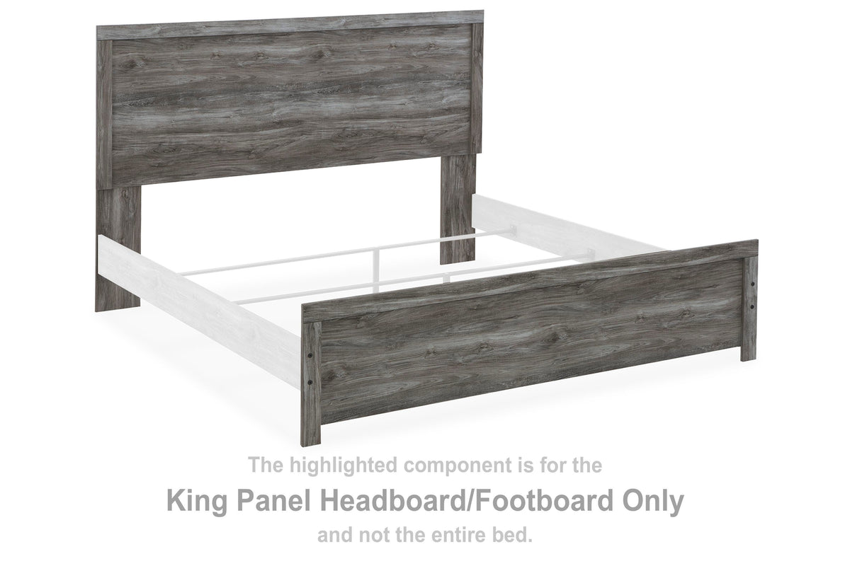 Bronyan Panel Headboard/Footboard - Dark Gray  (B1290-SI) - Image 3