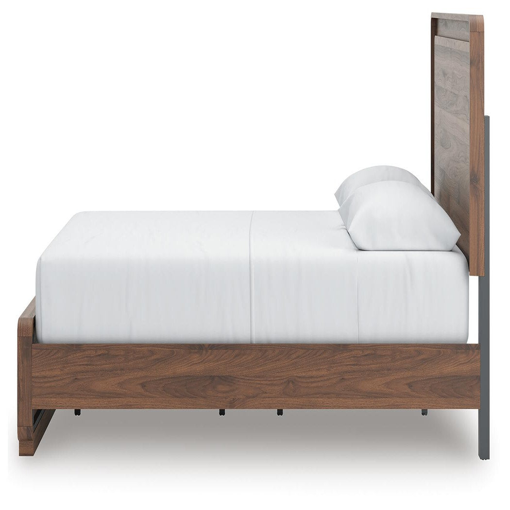 Fortlorn Queen Panel Bed, Dresser and Mirror (PCB386-SI) - Image 13