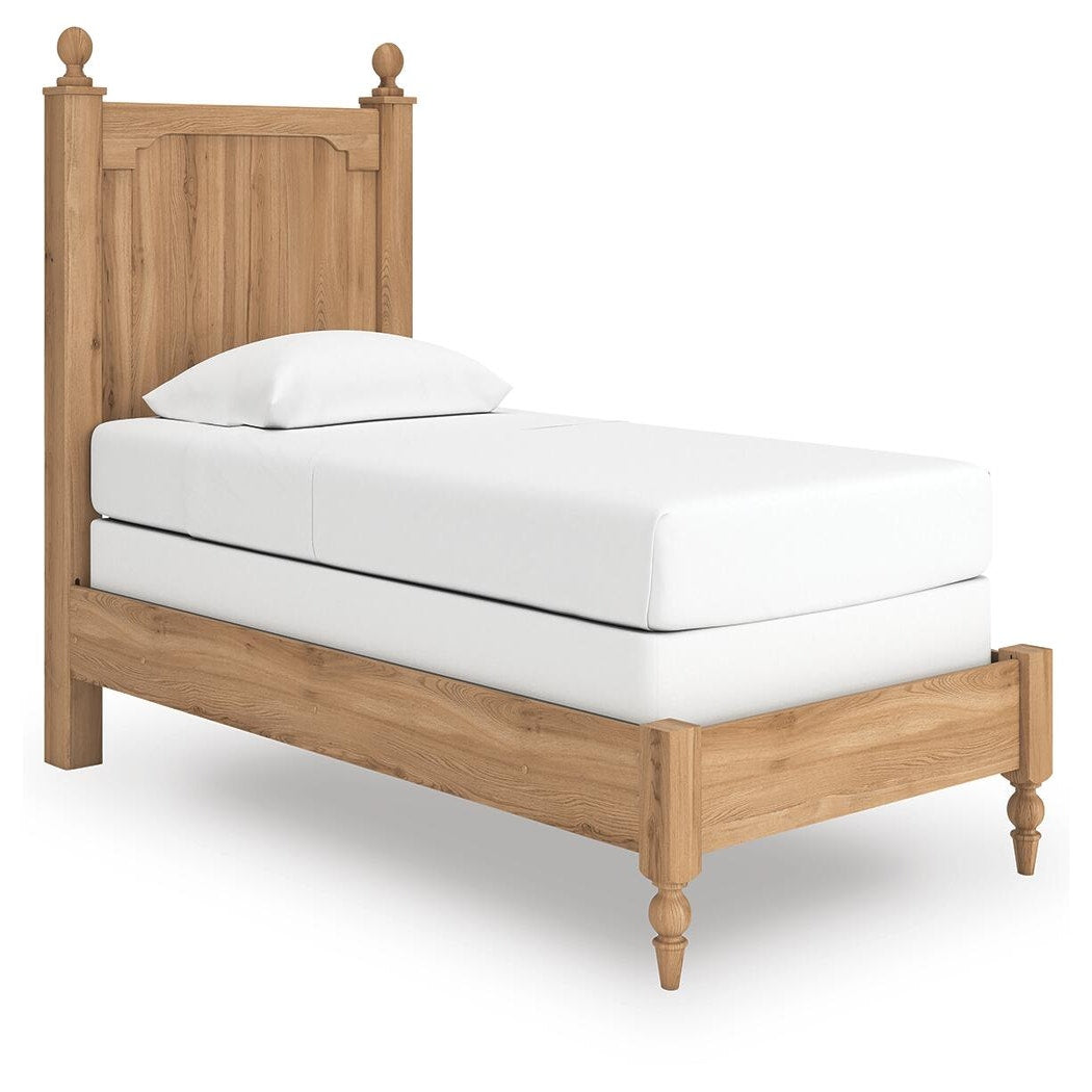 Aleaport Twin Panel Bed (PCB1075-SI)
