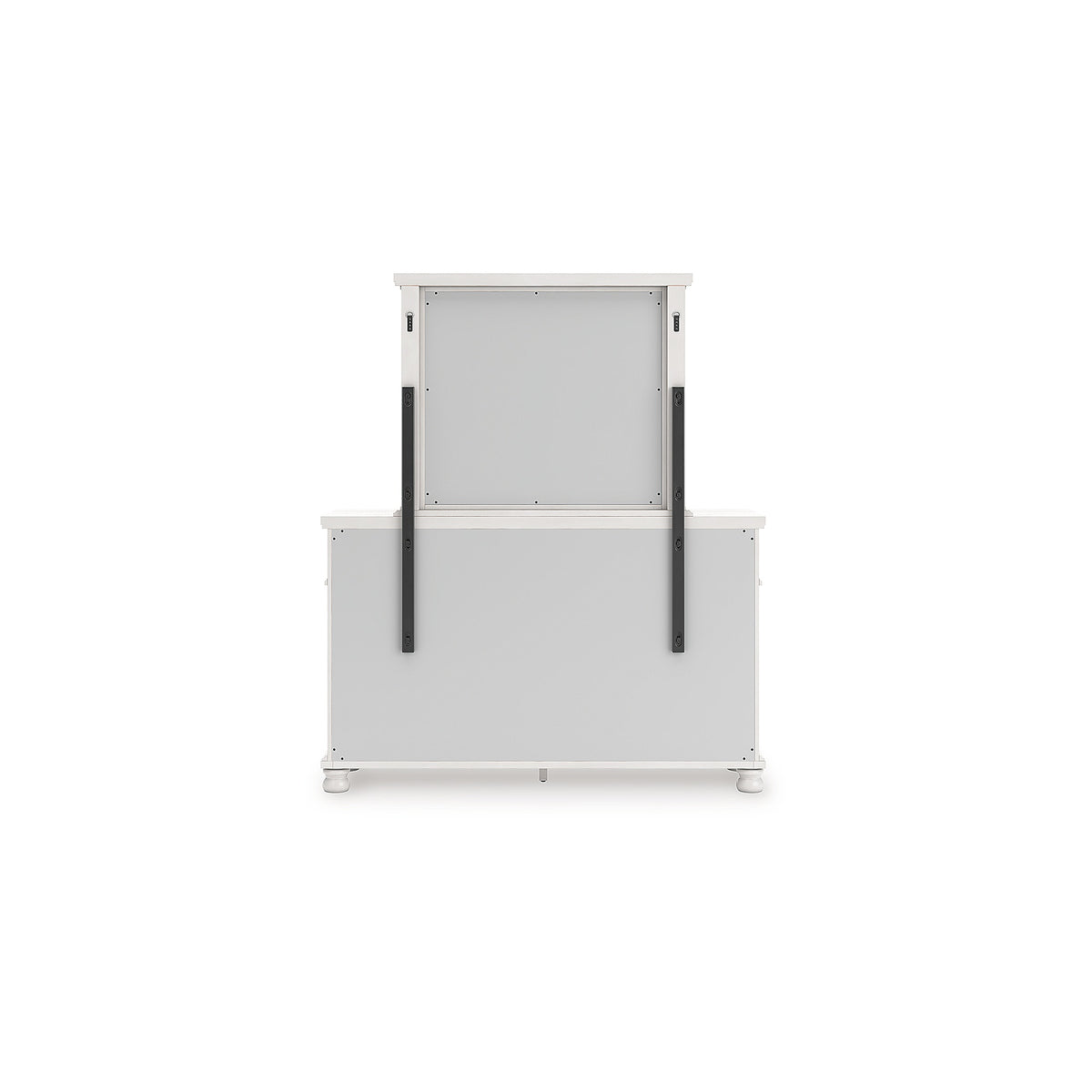 Rowlenstown Queen Poster Bed, Dresser and Mirror (PCB823-SI) - Image 6