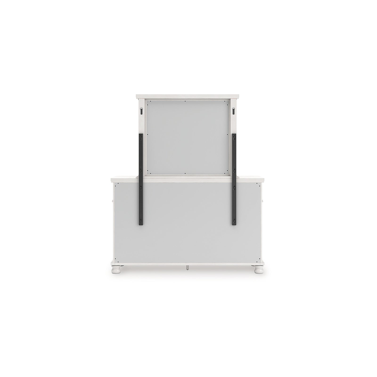 Rowlenstown Queen Poster Bed, Dresser and Mirror (PCB823-SI) - Image 6